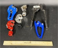 Plumbing Cutters And Small Tubing Benders