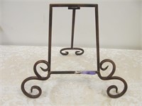 Metal book/art table top stand