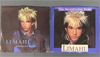 Two Limahl 45 Single Vinyl Records