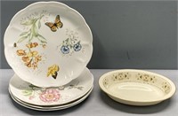 Lenox Fine Porcelain Plates Lot