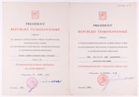 WWII CZECH AWARD CITATION TO RUSSIAN (2)