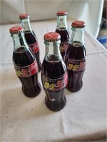 5 Bill Elliott Coca Cola Bottles