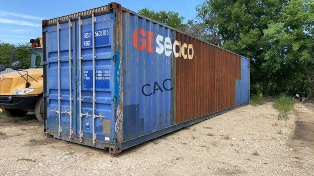 40' High Cube Storage Container