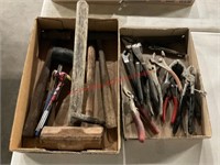 Hammers & Assorted Pliers