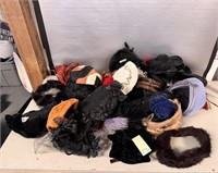 Large Assortment of Ladies Vintage Hats