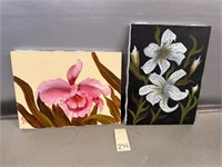 2 Small Canvas Paintings