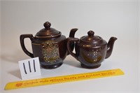 Lot of 2 matching Teapots Both marked Made in