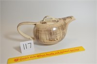Vintage Hand Painted Teapot marked Barkwood