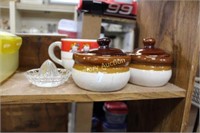 REAMER - SOUP MUG - POTTERY LIDDED BOWLS