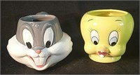 2 Looney Tunes Mugs