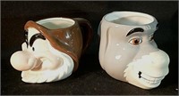 Grumpy and Donkey Mugs