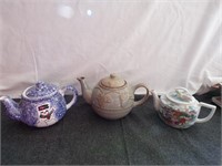 Snowman,Oriental,Grape Design Teapots