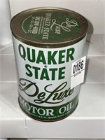 Quaker State Deluxe Motor Oil Can