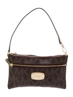 Michael Kors Coated Canvas Jaquard Handle Bag