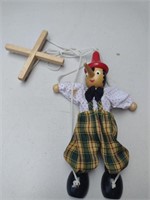 Vintage Wooden Pinocchio String Puppet Marionette