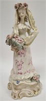 Vintage Cordey Victorian Porcelain Statue #5087A