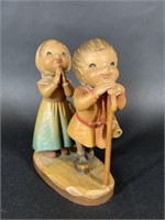 Anri Ferrandiz Reverence Wood Carved Figurine