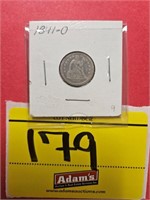 1841-O SITTING DIME