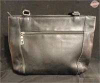 Cherokee Black Leather Purse