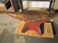 Large anvil (possible P. Wright) 27" long by