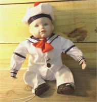 Porcelain Doll:  Sailor Baby