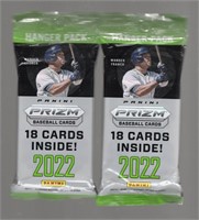 2 Count - 2022 Panini Prizm Baseball Value Packs