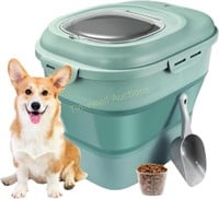 Rackii Dog Food Container  30 lb (Green)