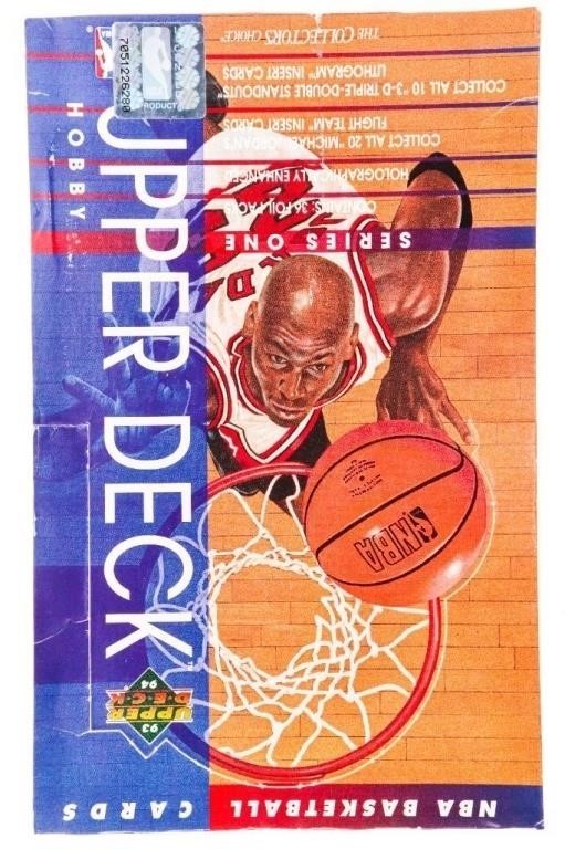 UPPER DECK Header card 93/94 NBA Series -Micahel J