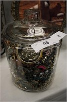 JAR FULL OF JEWELRY