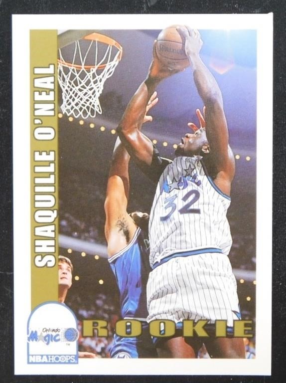 Shaquille O'Neal 1992 Hoops Rookie Card - Mint