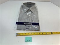 New Men's Dress Shirt,  Wrinkle Free Grey