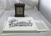 Clock With Several Prints