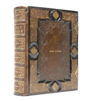 Large 19th c. Illustrated Family Bible
