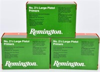 3000 Count Remington #2 1/2 Large Pistol Primers