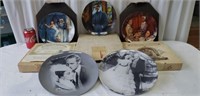 2 Edwin Knowles China Co. Collectors Plates. In