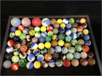 Vintage marbles & chargers