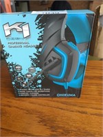 ONIKUMA Professional gaming headset (works with