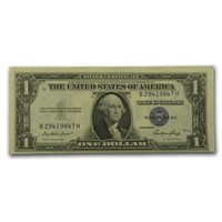 1935s One Dollar Silver Certificates Au