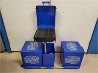 Bud Light Tailgate Combo-Charcoal Grill & Coolers