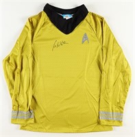 Autographed William Shatner Star Trek Uniform