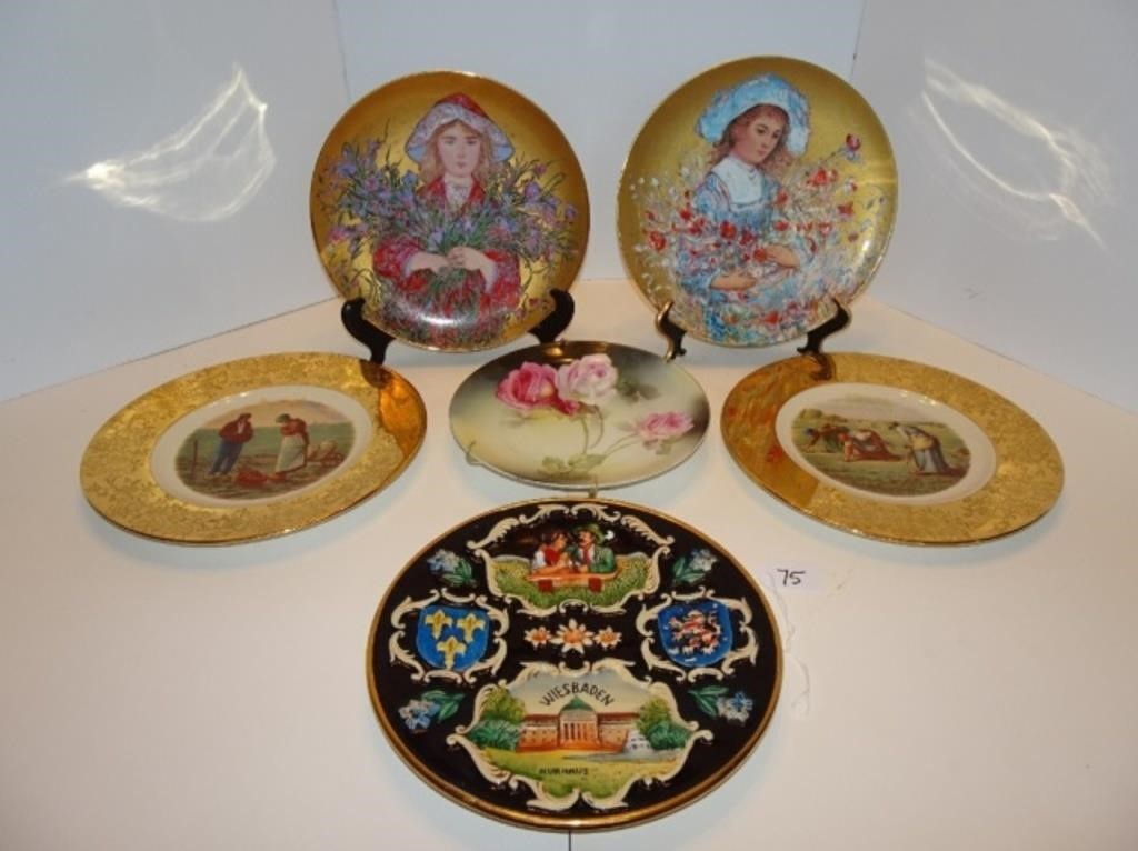 Decorative Plate Lot Various Designs