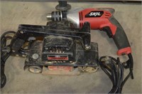 SKIL 1/2" HAMMER DRILL AND CRAFTSMAN 3" BELT