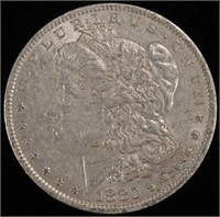 1880-O MORGAN DOLLAR AU