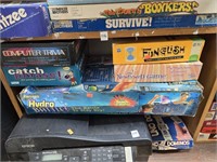 Lot of 5 Vtg. BOARD Games to include (Computer