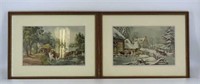 Currier & Ives Framed Prints