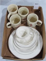 Algona Trinity Lutheran China Place Set NO SHIP