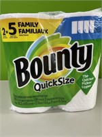 Bounty quick size paper towels - 2 family rolls