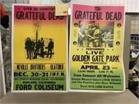 (2) Grateful Dead Concert Posters