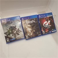 Play Station 4 Games Lot of 3