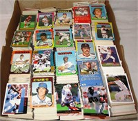 Box Of 5000 Unsearched Baseball & Football Cards